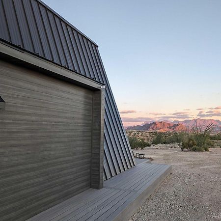 Stardust Big Bend Luxury A-Frame#5 Great Views Villa Terlingua Eksteriør billede
