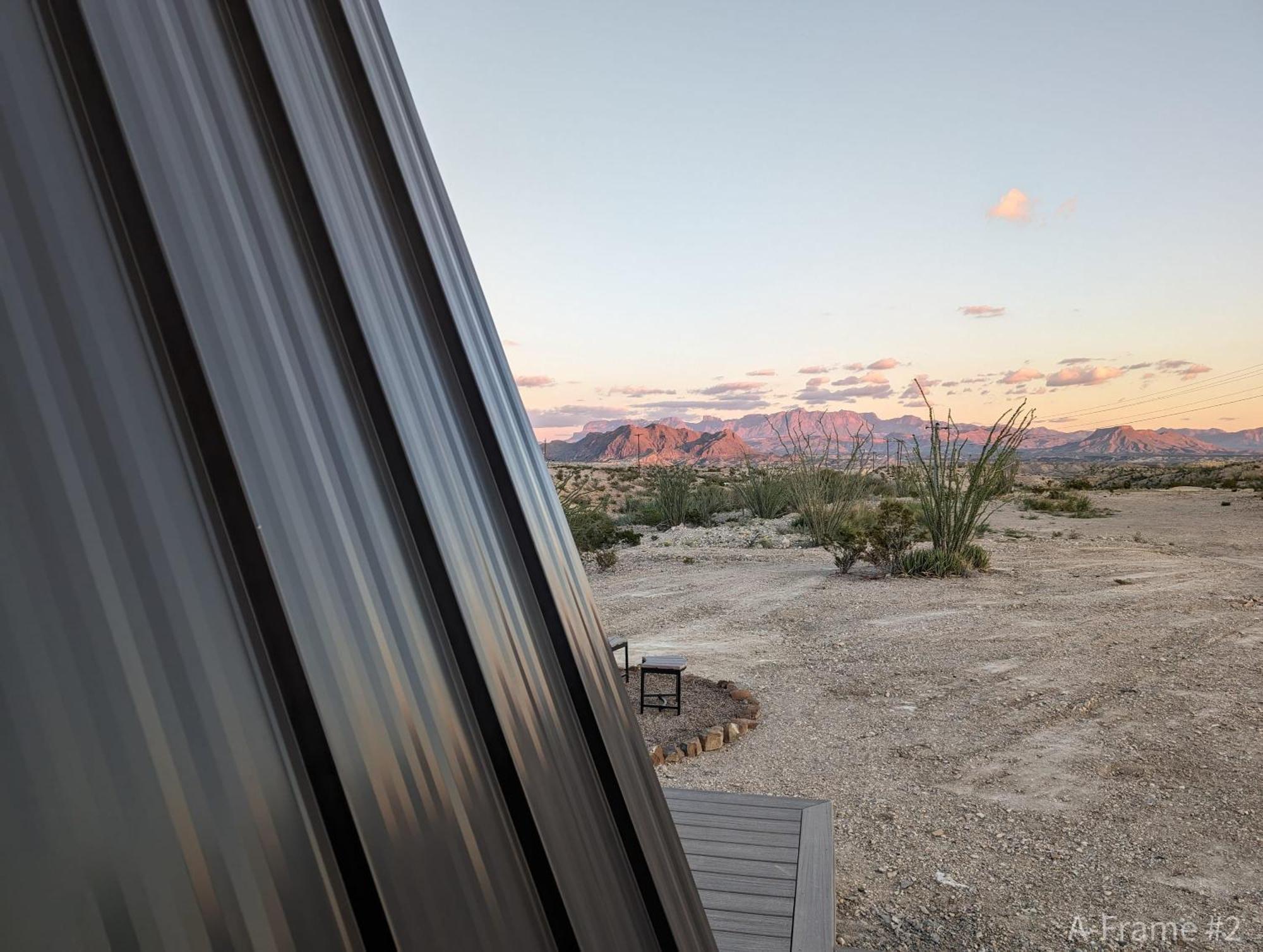 Stardust Big Bend Luxury A-Frame#5 Great Views Villa Terlingua Eksteriør billede