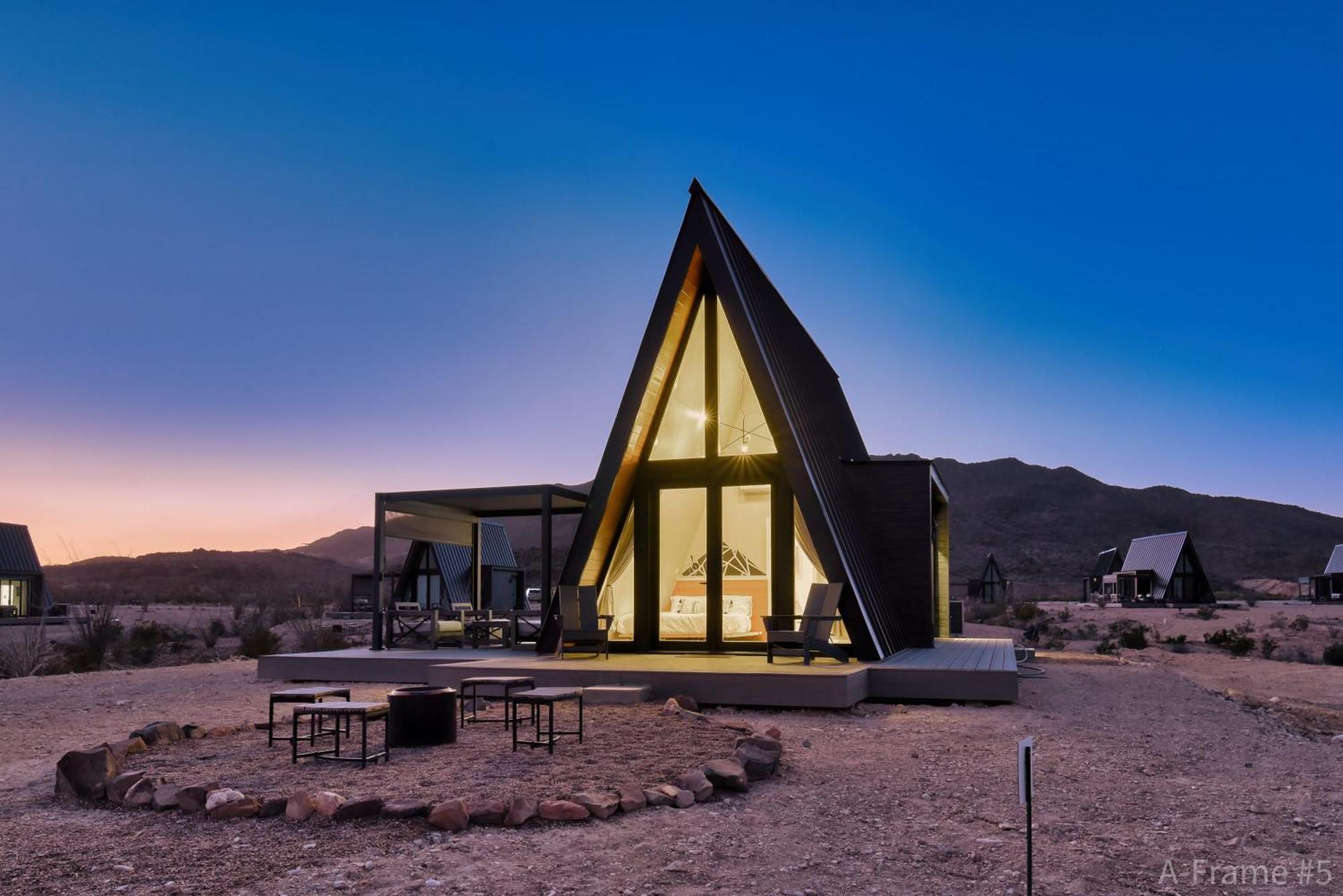 Stardust Big Bend Luxury A-Frame#5 Great Views Villa Terlingua Eksteriør billede