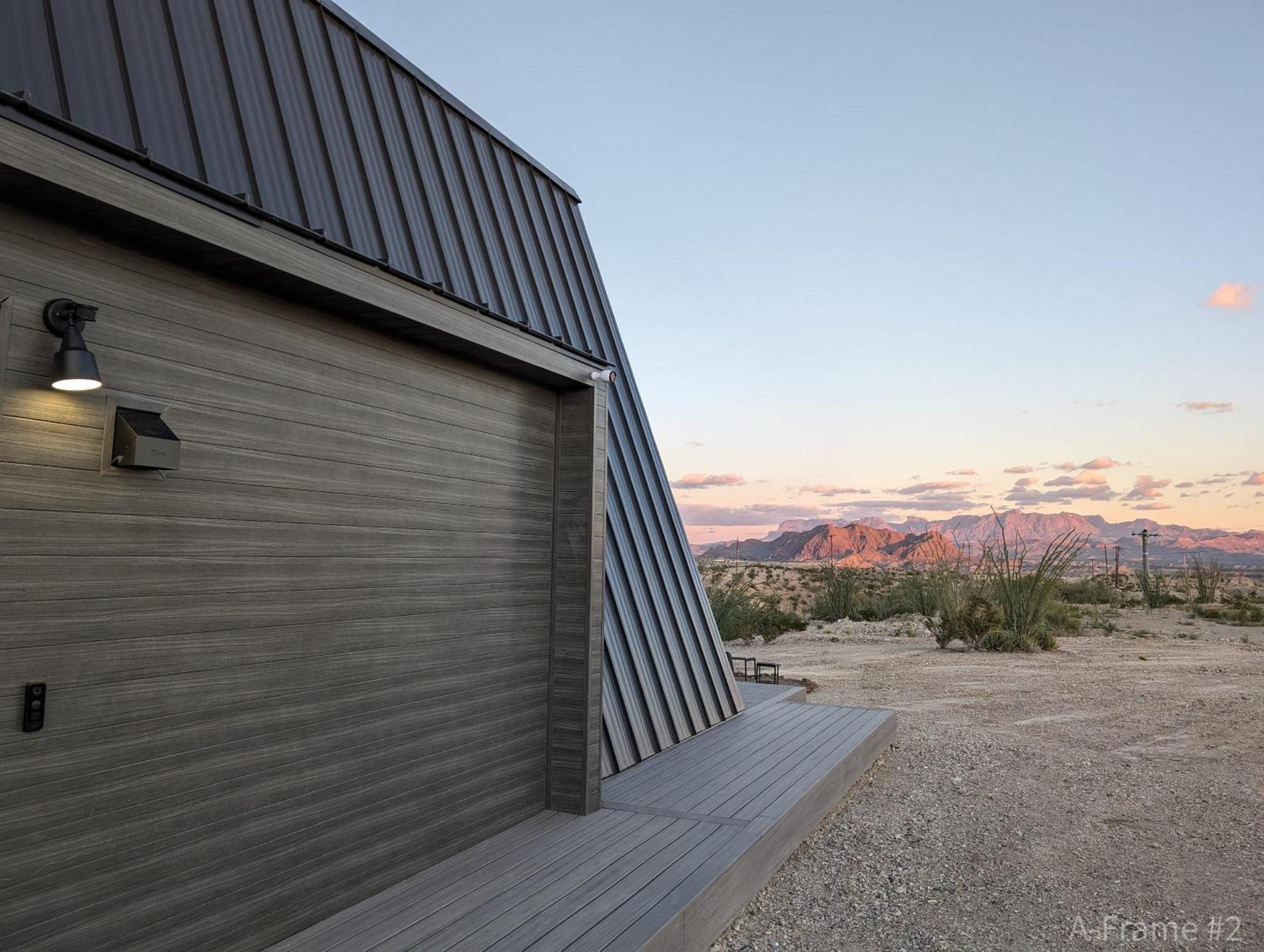 Stardust Big Bend Luxury A-Frame#5 Great Views Villa Terlingua Eksteriør billede