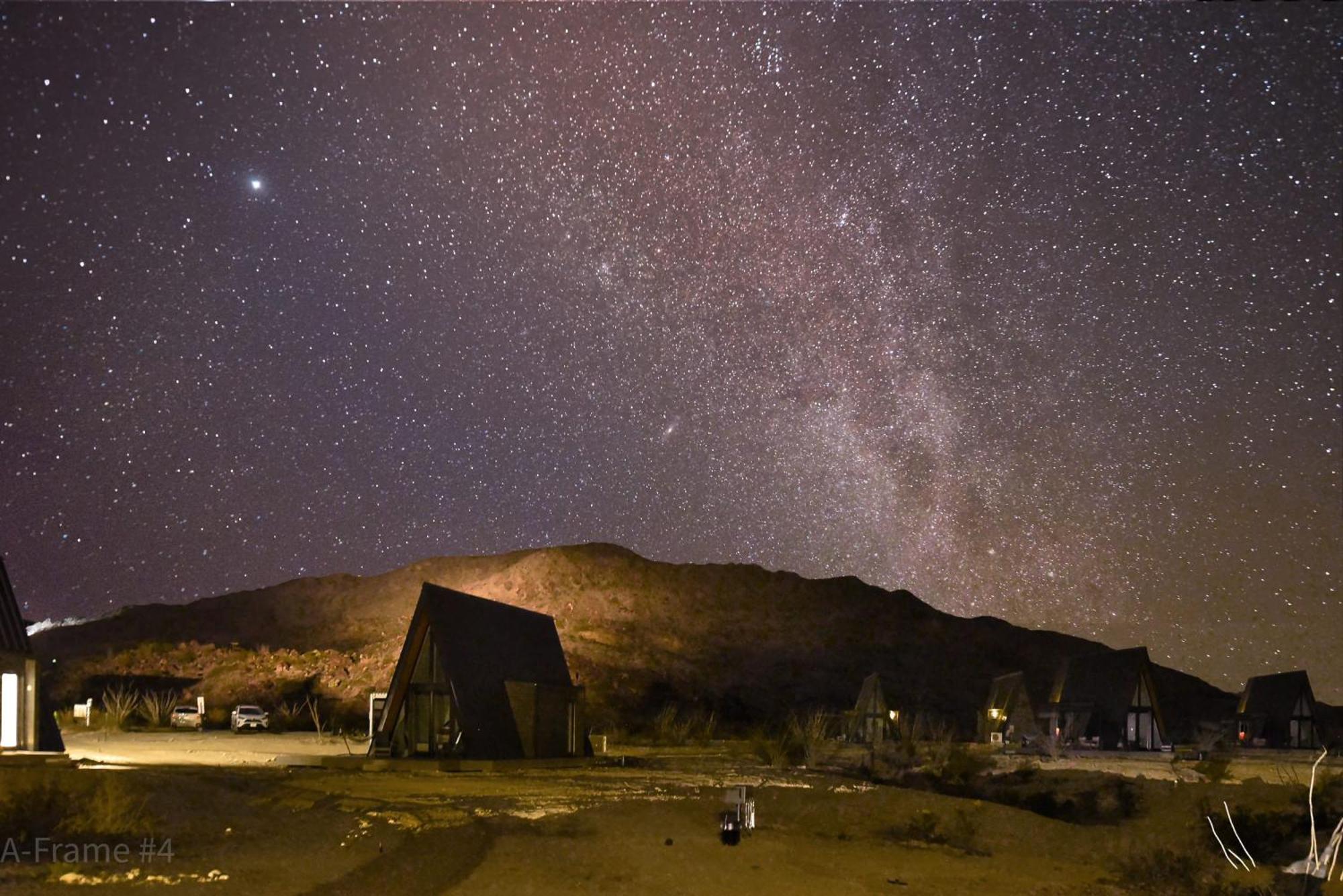 Stardust Big Bend Luxury A-Frame#5 Great Views Villa Terlingua Eksteriør billede