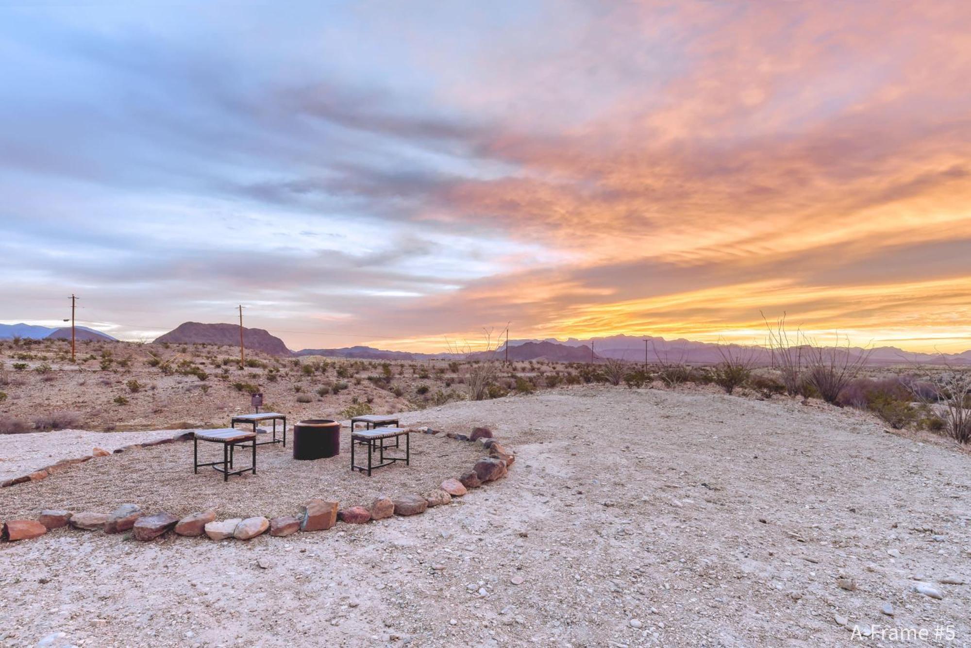 Stardust Big Bend Luxury A-Frame#5 Great Views Villa Terlingua Eksteriør billede