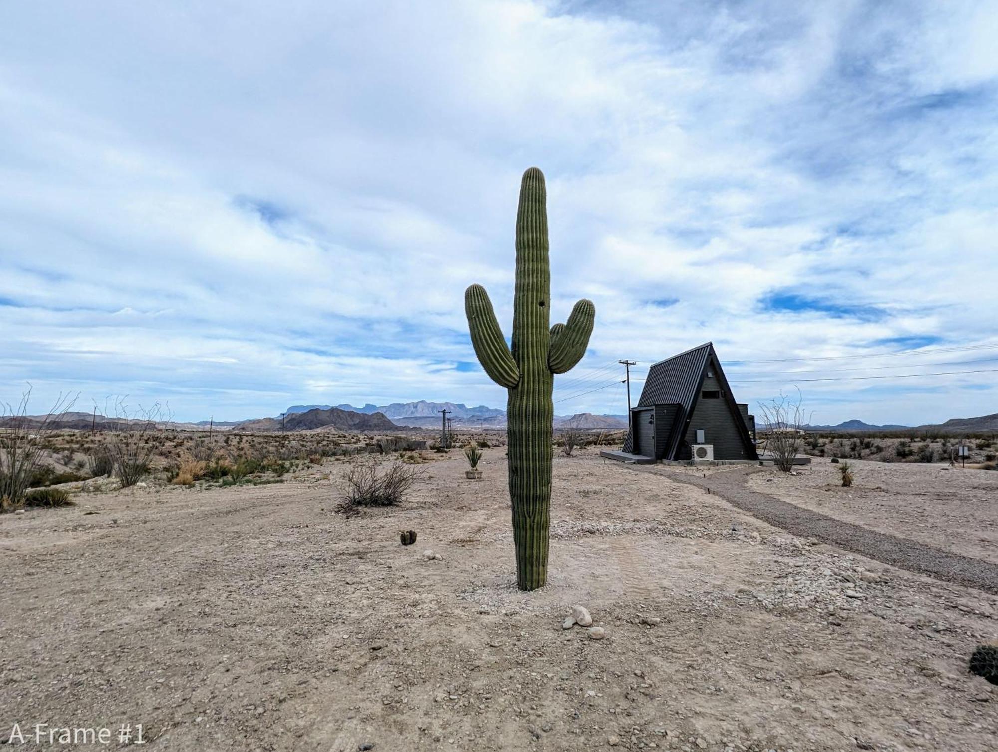 Stardust Big Bend Luxury A-Frame#5 Great Views Villa Terlingua Eksteriør billede