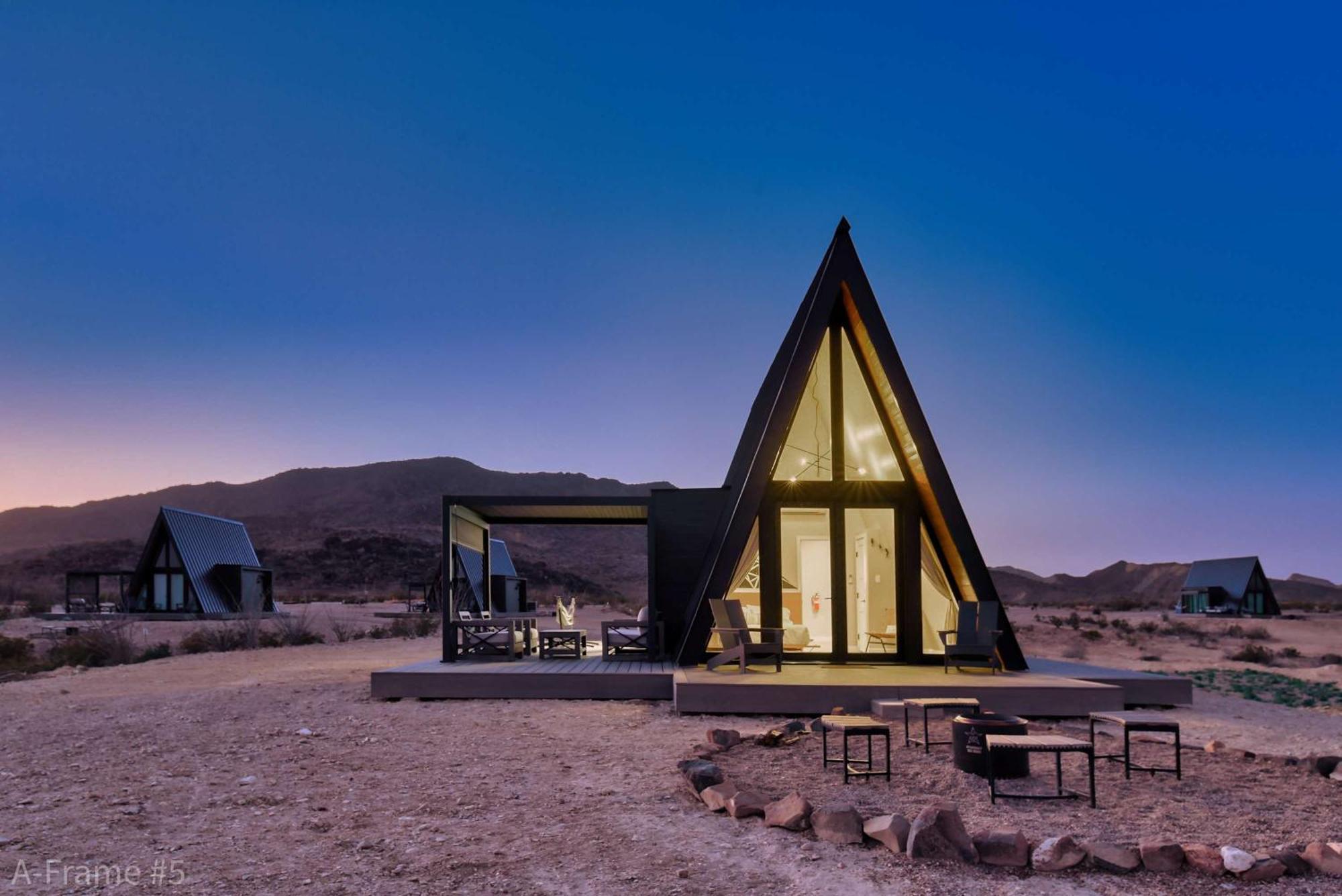 Stardust Big Bend Luxury A-Frame#5 Great Views Villa Terlingua Eksteriør billede