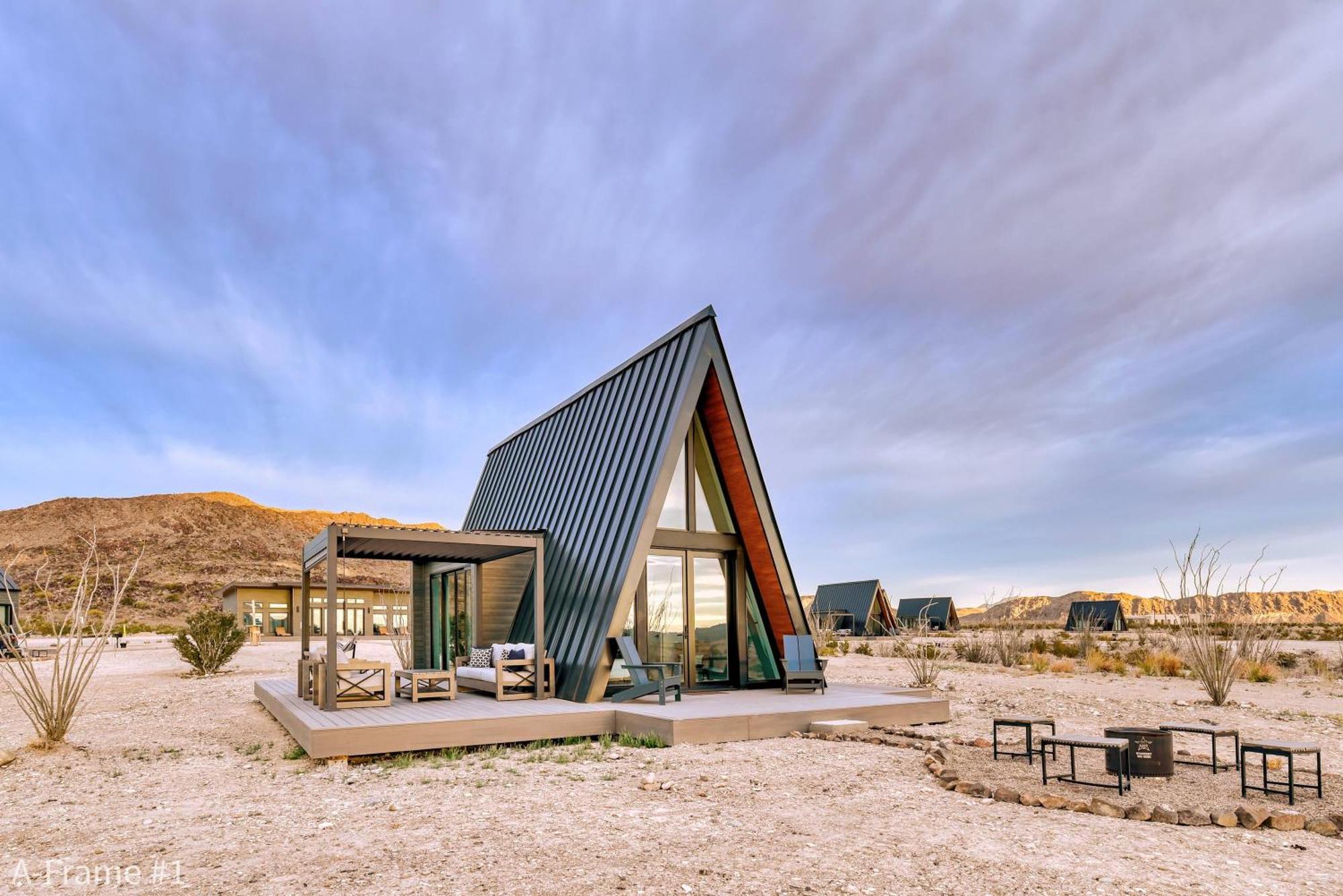 Stardust Big Bend Luxury A-Frame#5 Great Views Villa Terlingua Eksteriør billede