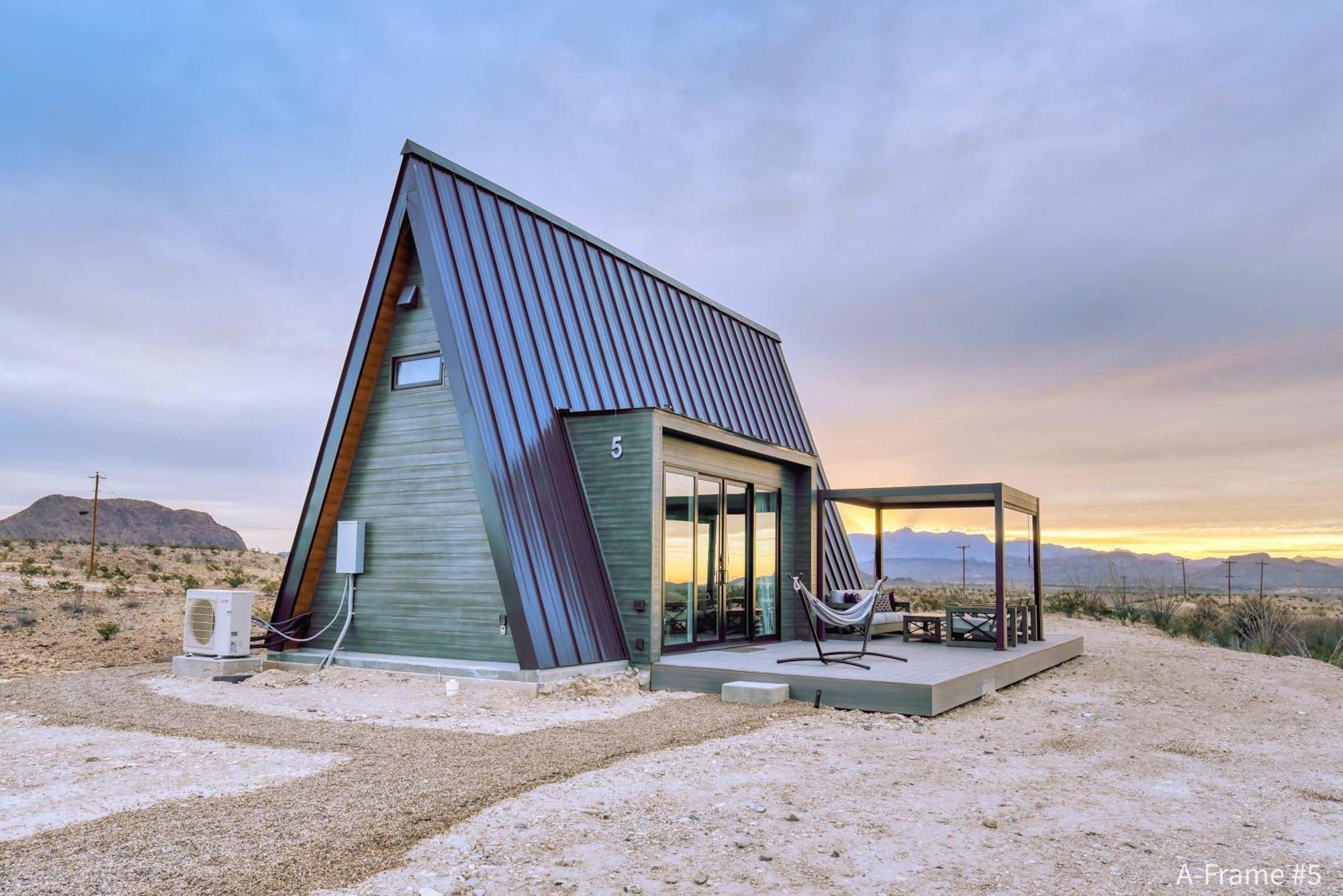 Stardust Big Bend Luxury A-Frame#5 Great Views Villa Terlingua Eksteriør billede